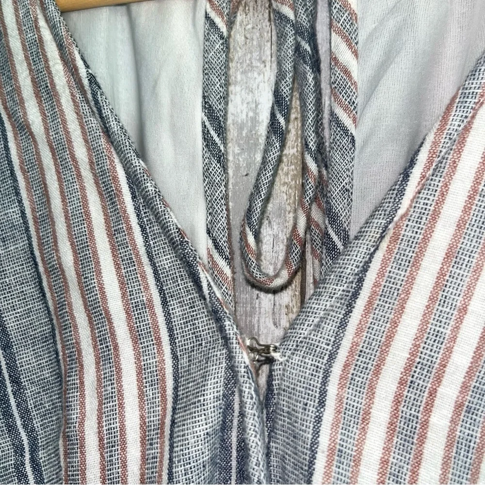 American Eagle Striped Kimono Sleeve Romper - Picture 7 of 10